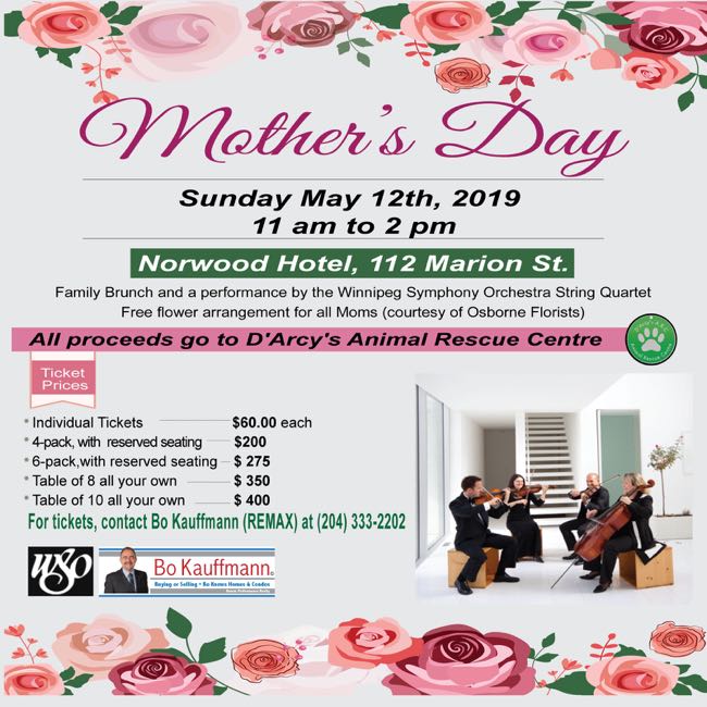 2019 Mothers Day Brunch & Fundraiser